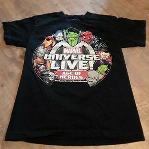 Marvel Universe Live Age Of Heroes T Shirt Size S